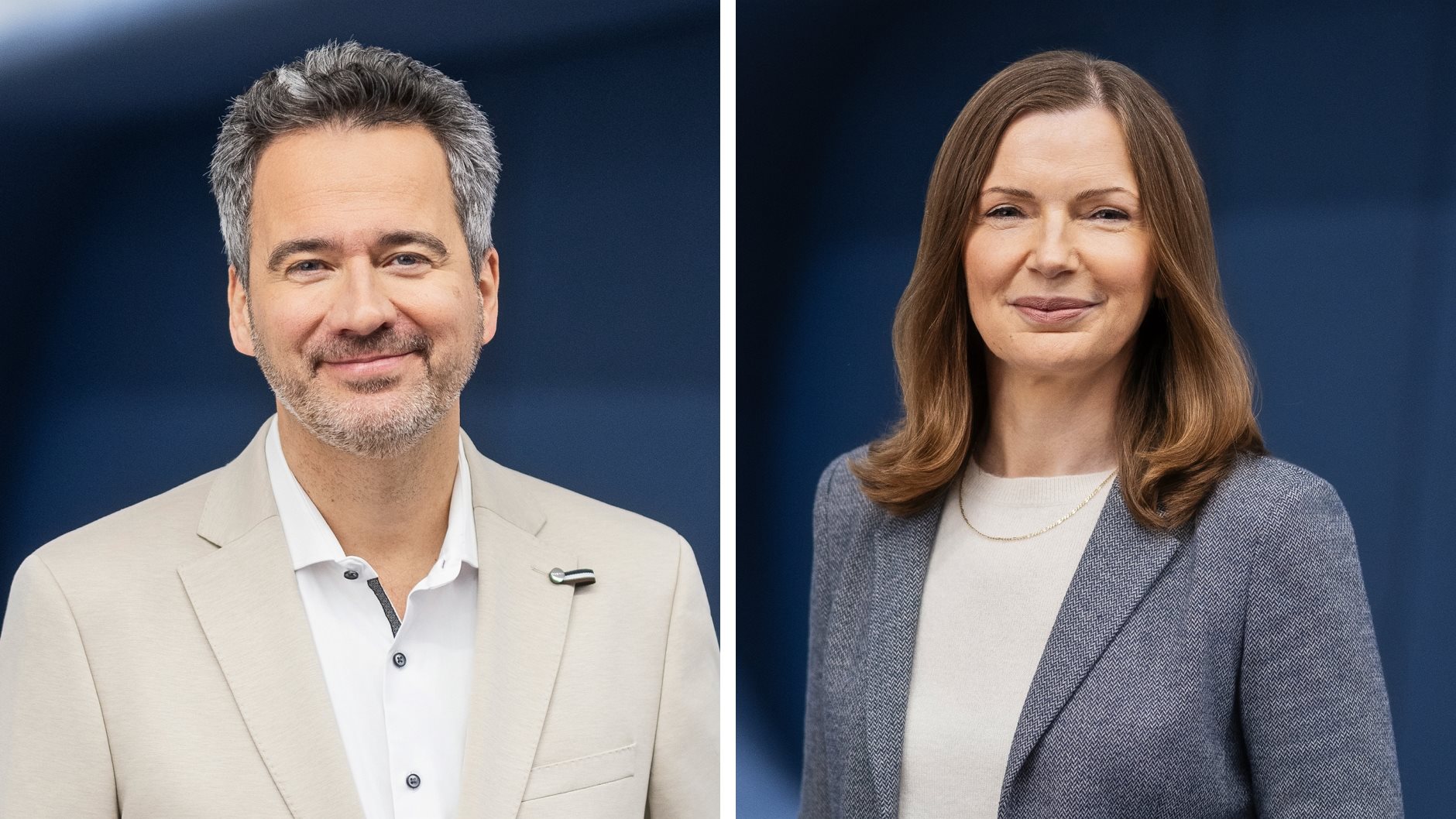 CEO Vincent Warnery & CFO Astrid Hermann