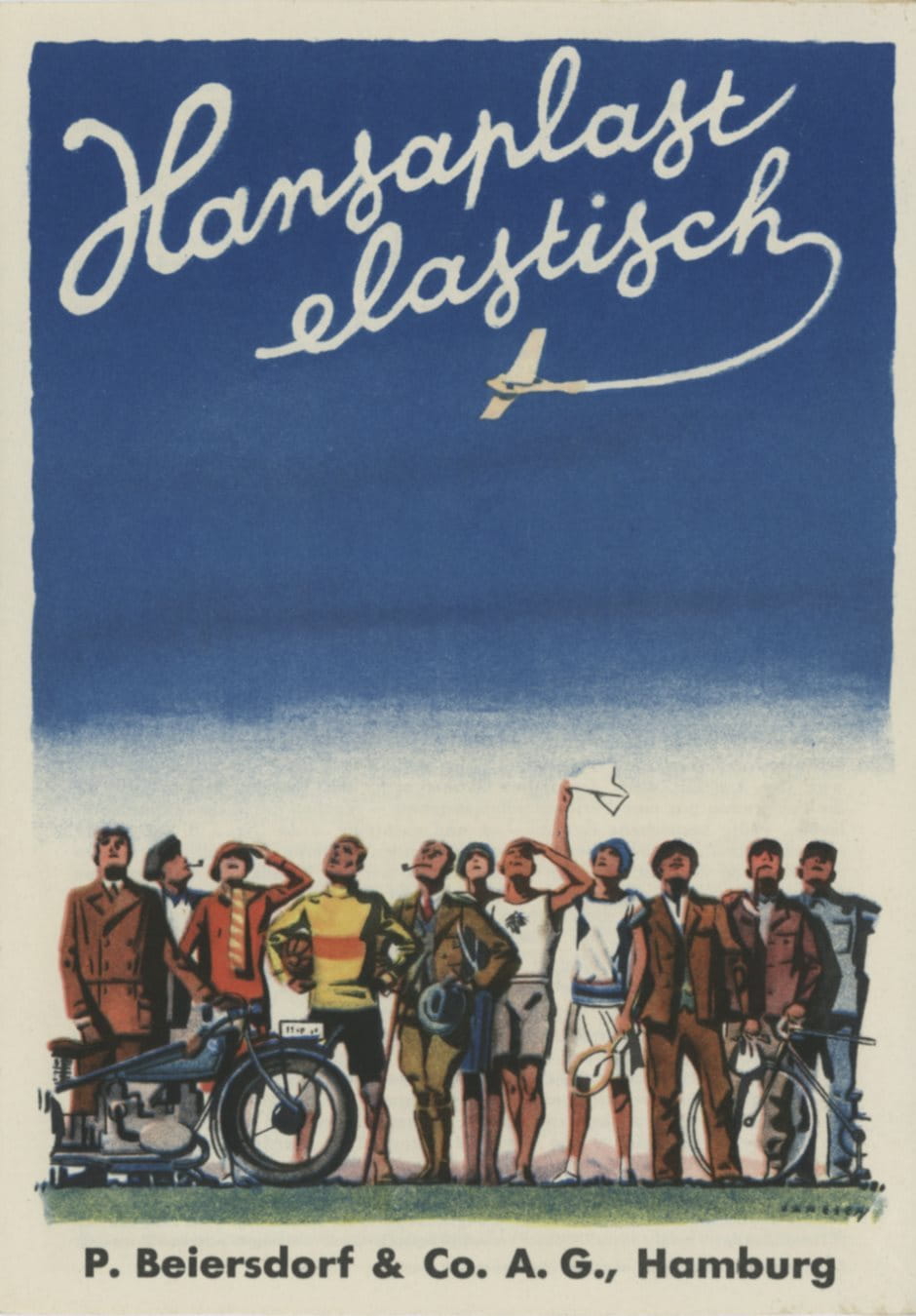 Hansaplast Werbeplakat 1933