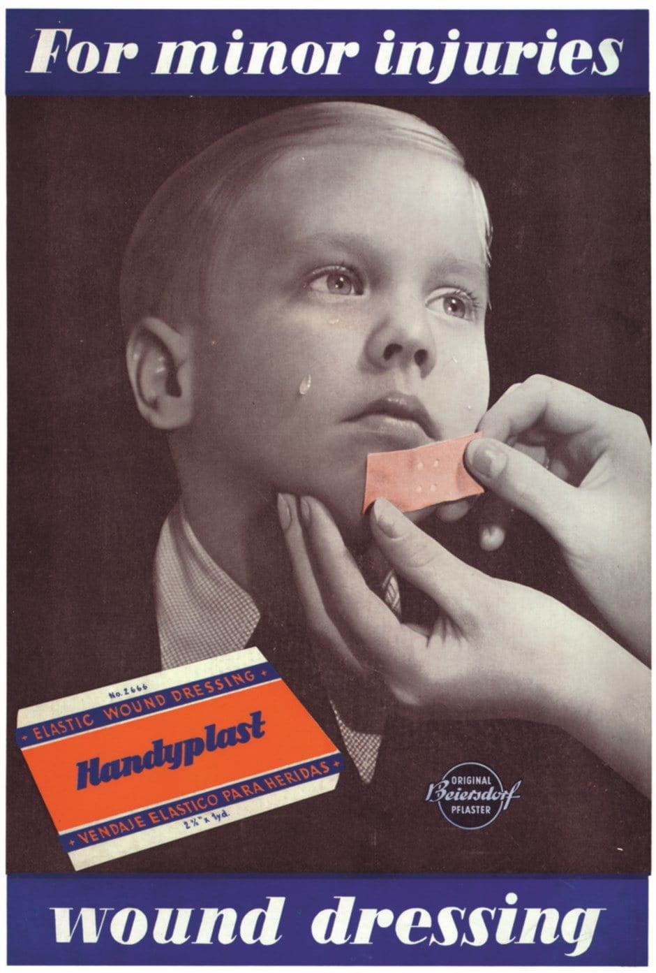 Hansplast Werbeplakat 1952