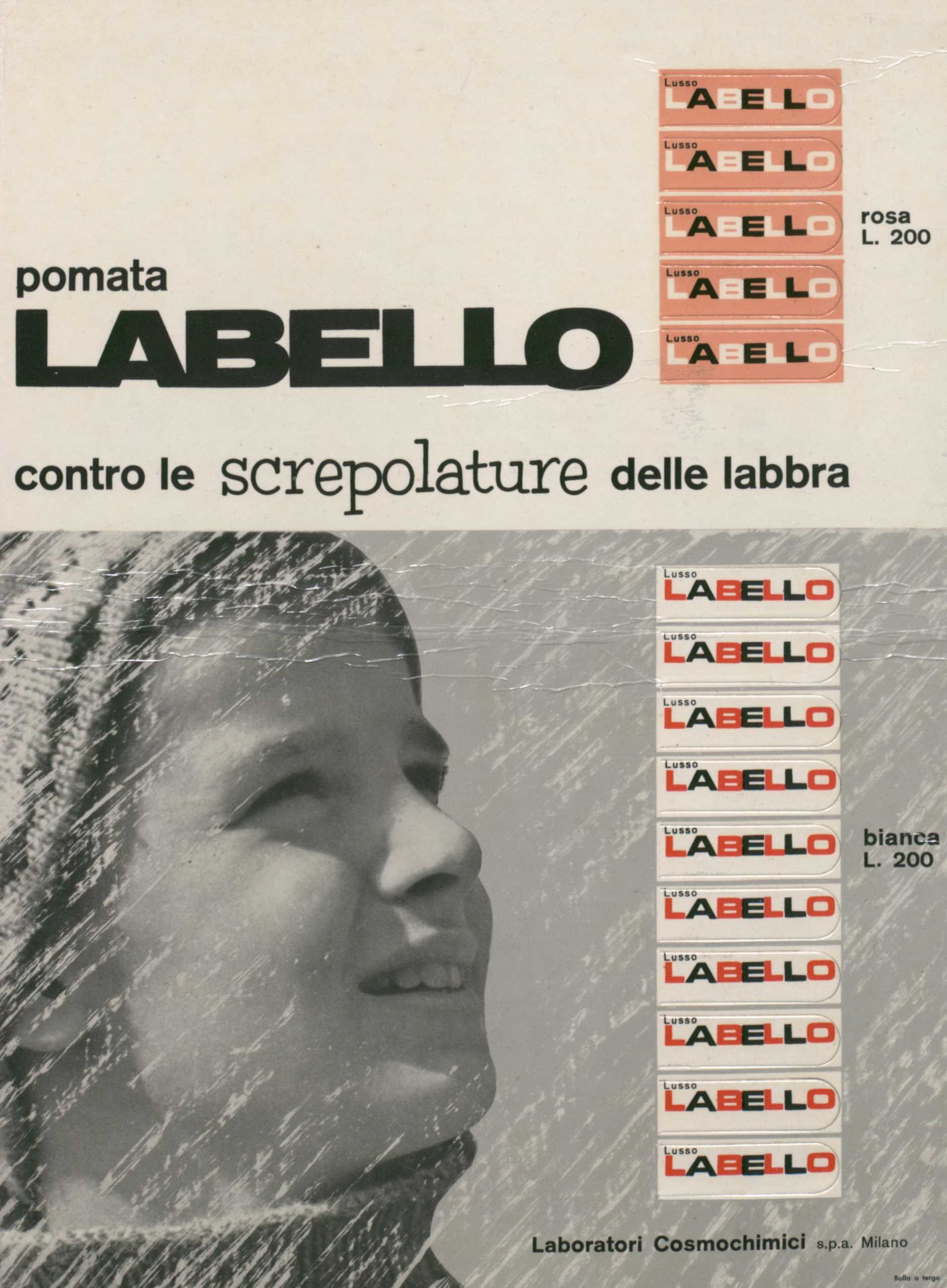 Labello Werbung Italien 1964