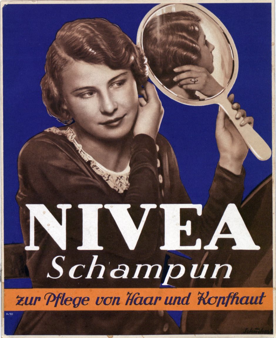 Werbemotiv NIVEA Schampun 1931