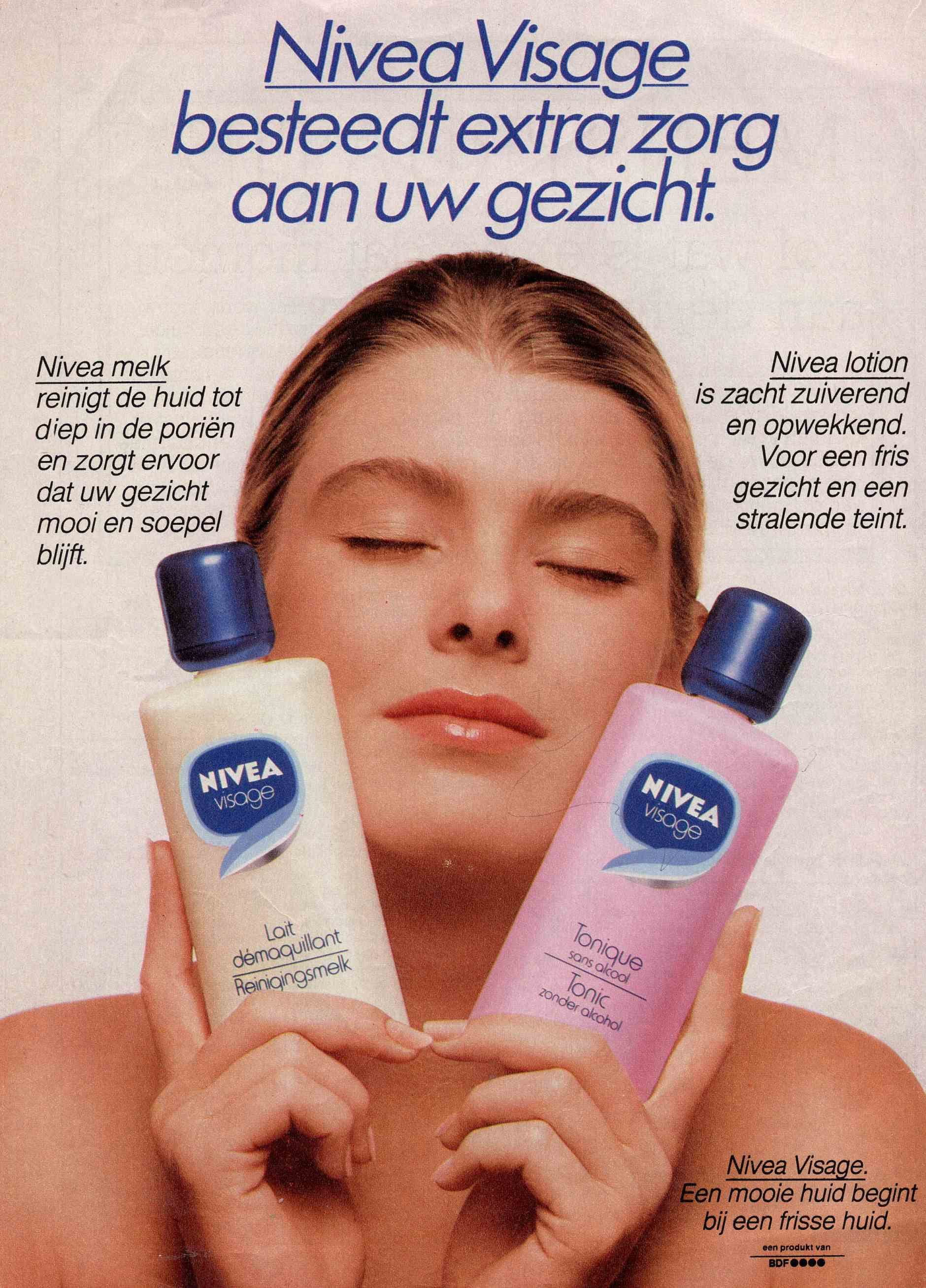 NIVEA Visage Belgien 1983