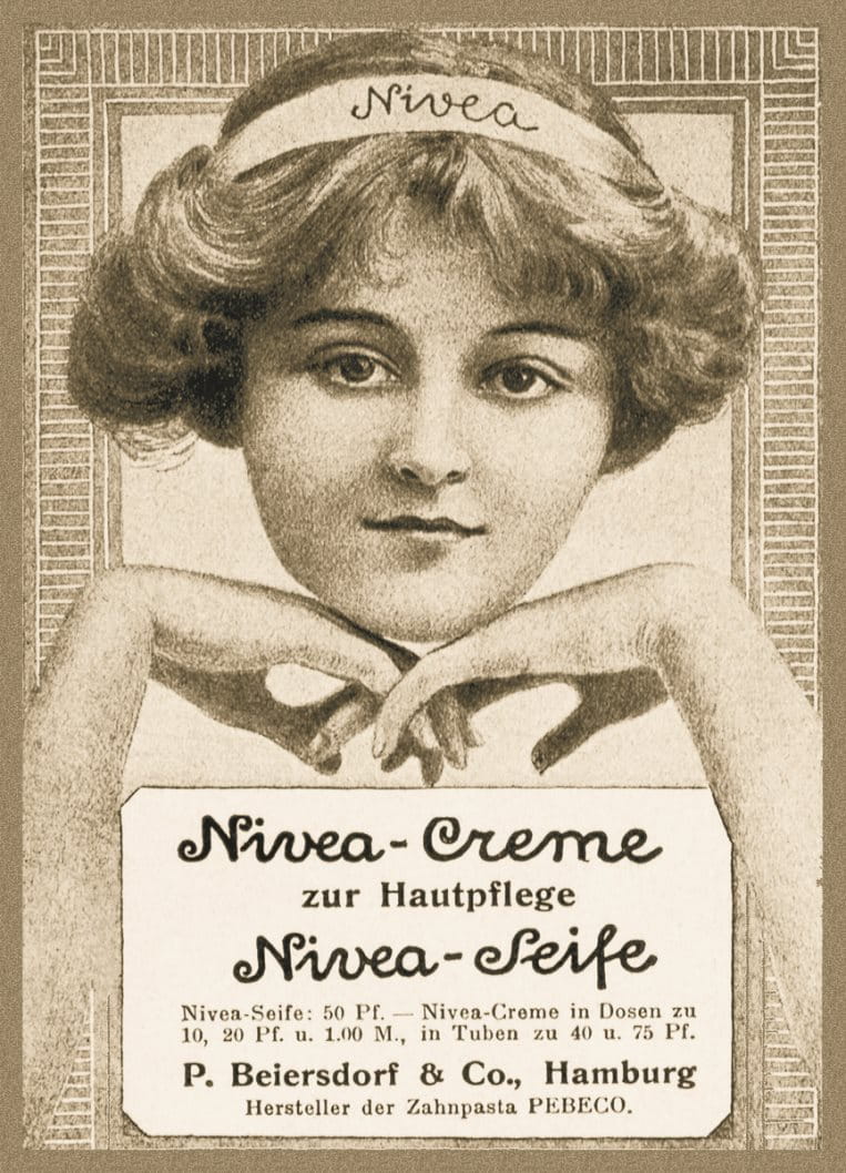 NIVEA Werbeanzeige 1912