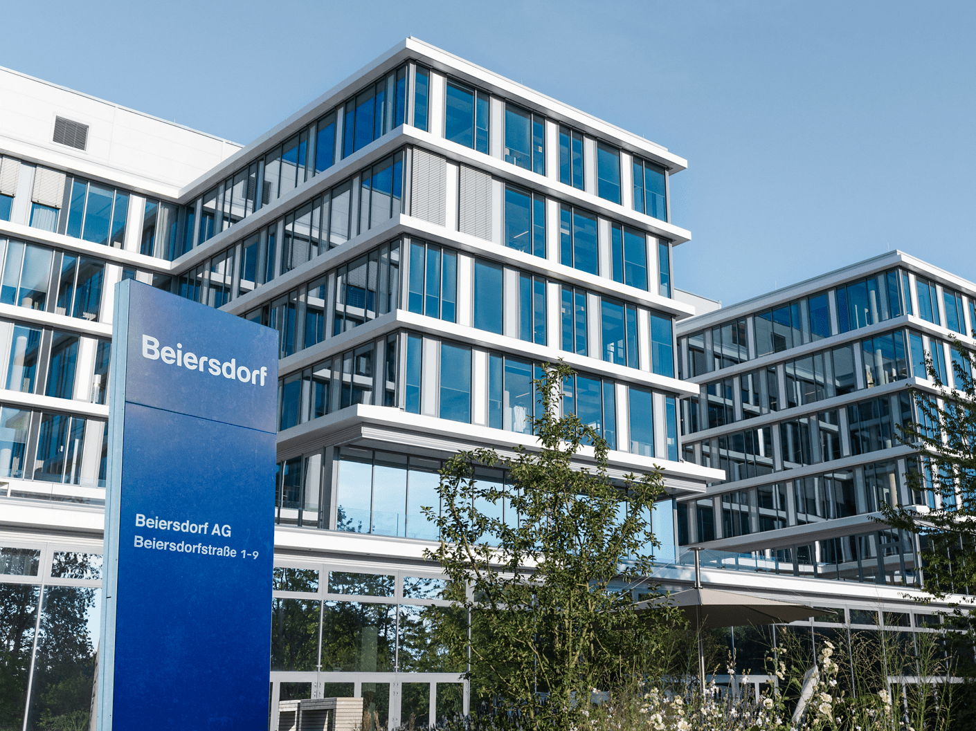 Beiersdorf Eingang