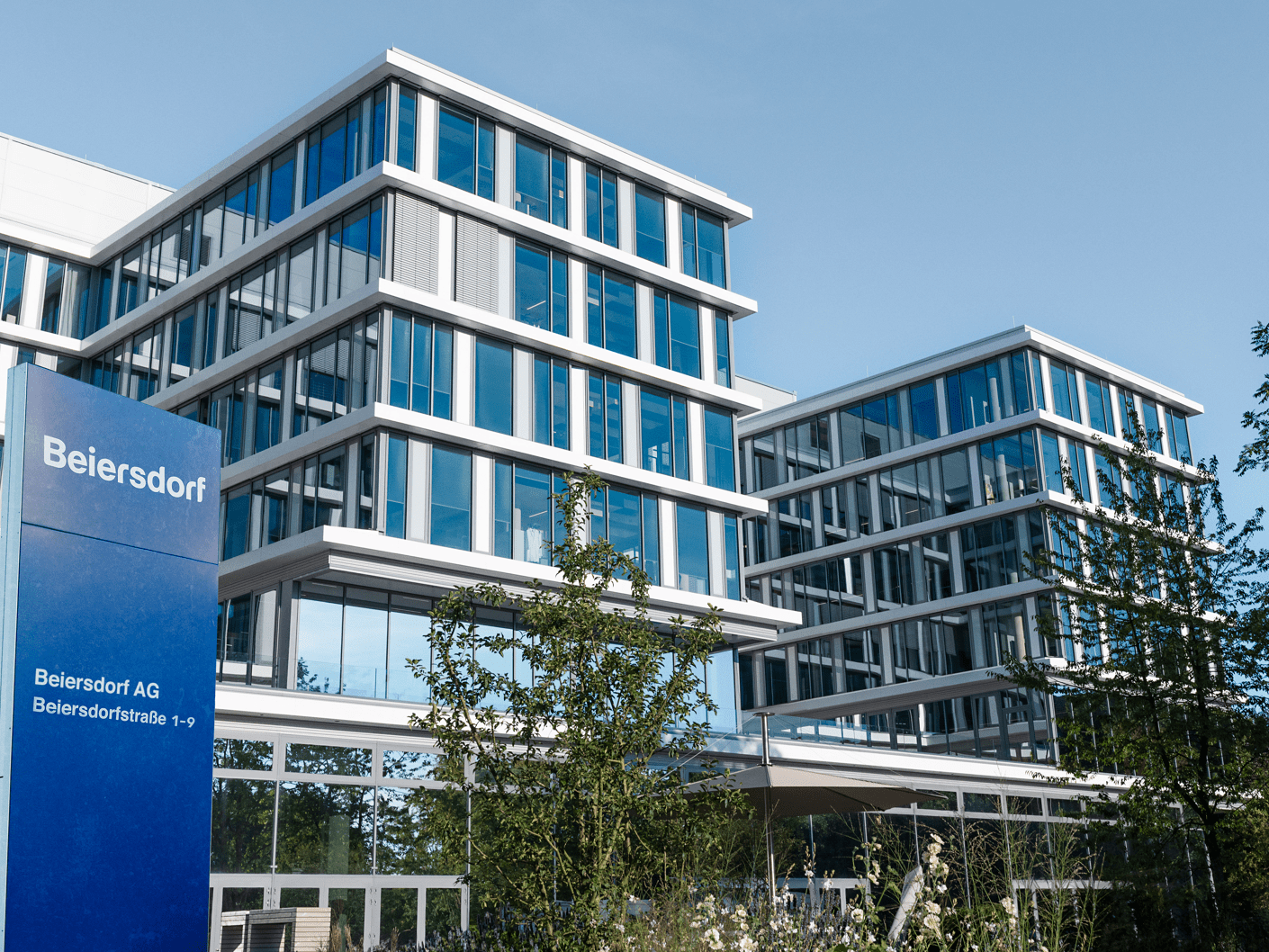 Beiersdorf Eingang