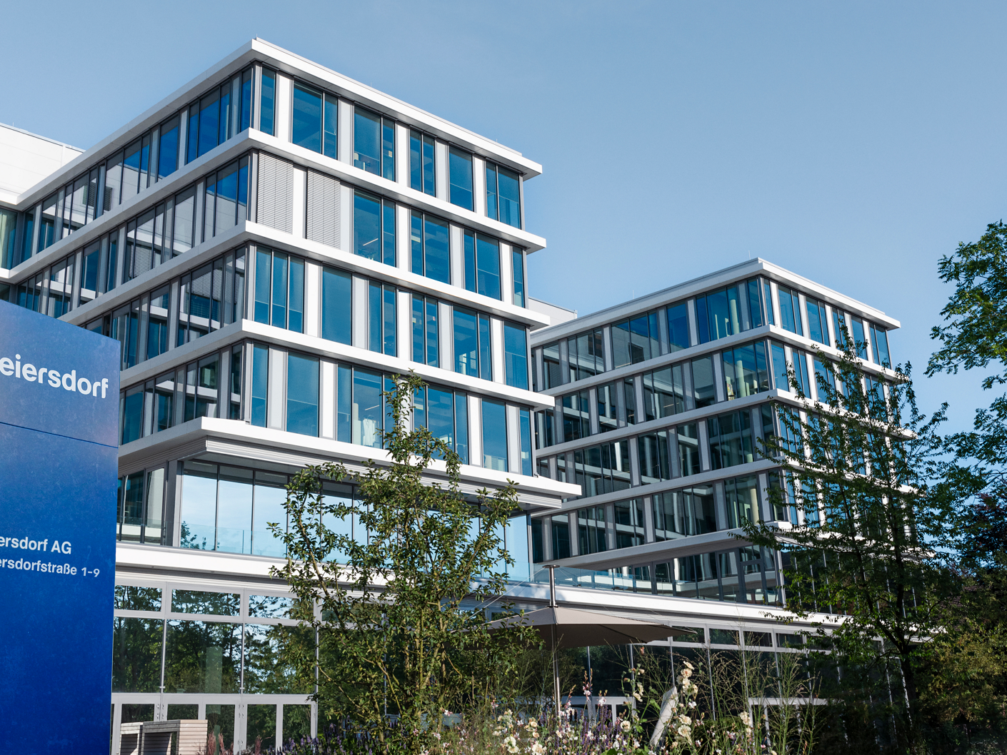 Beiersdorf Eingang